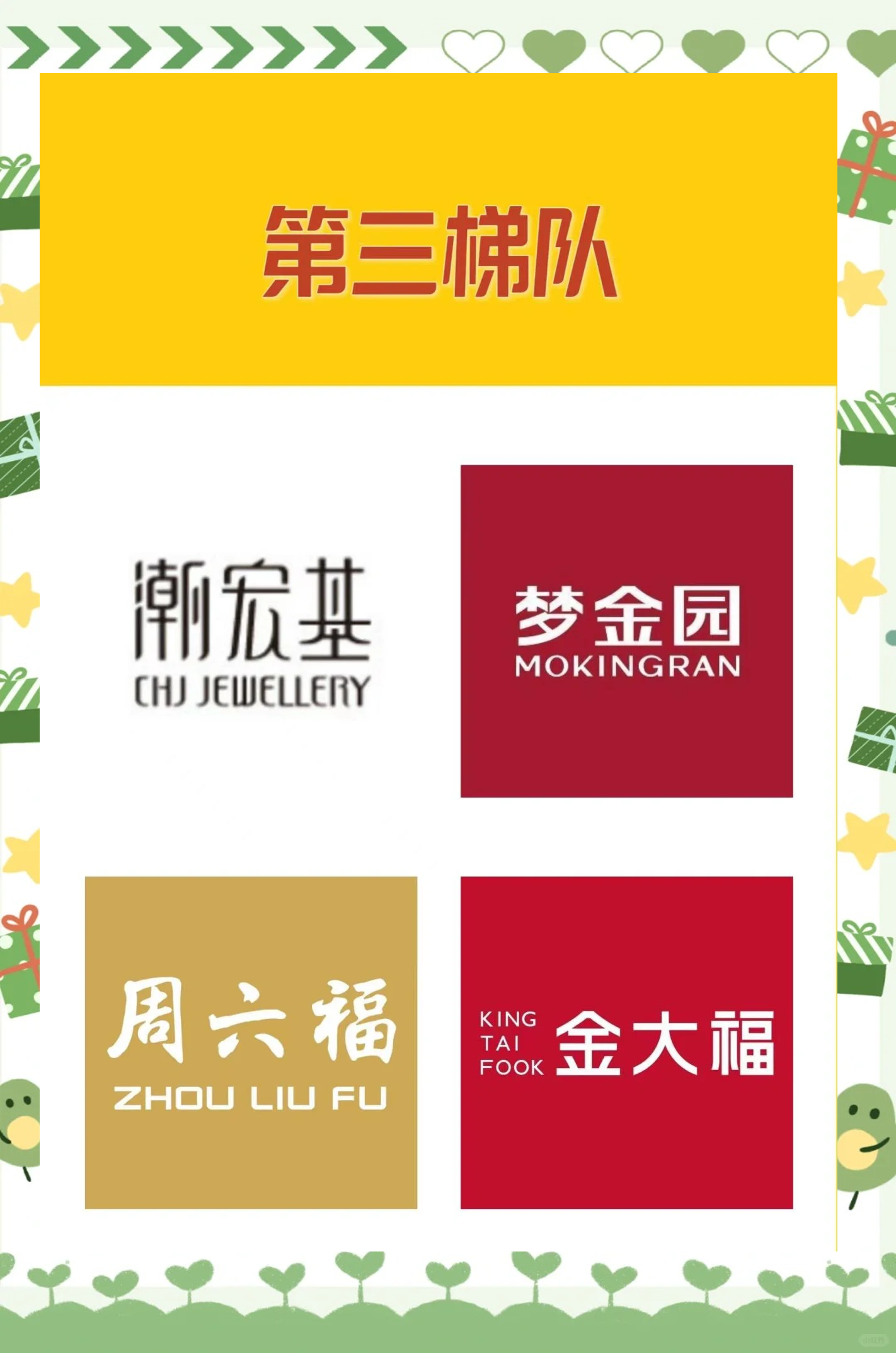 【黄金前十知名品牌排名,黄金品牌前十排名】-第3张图片